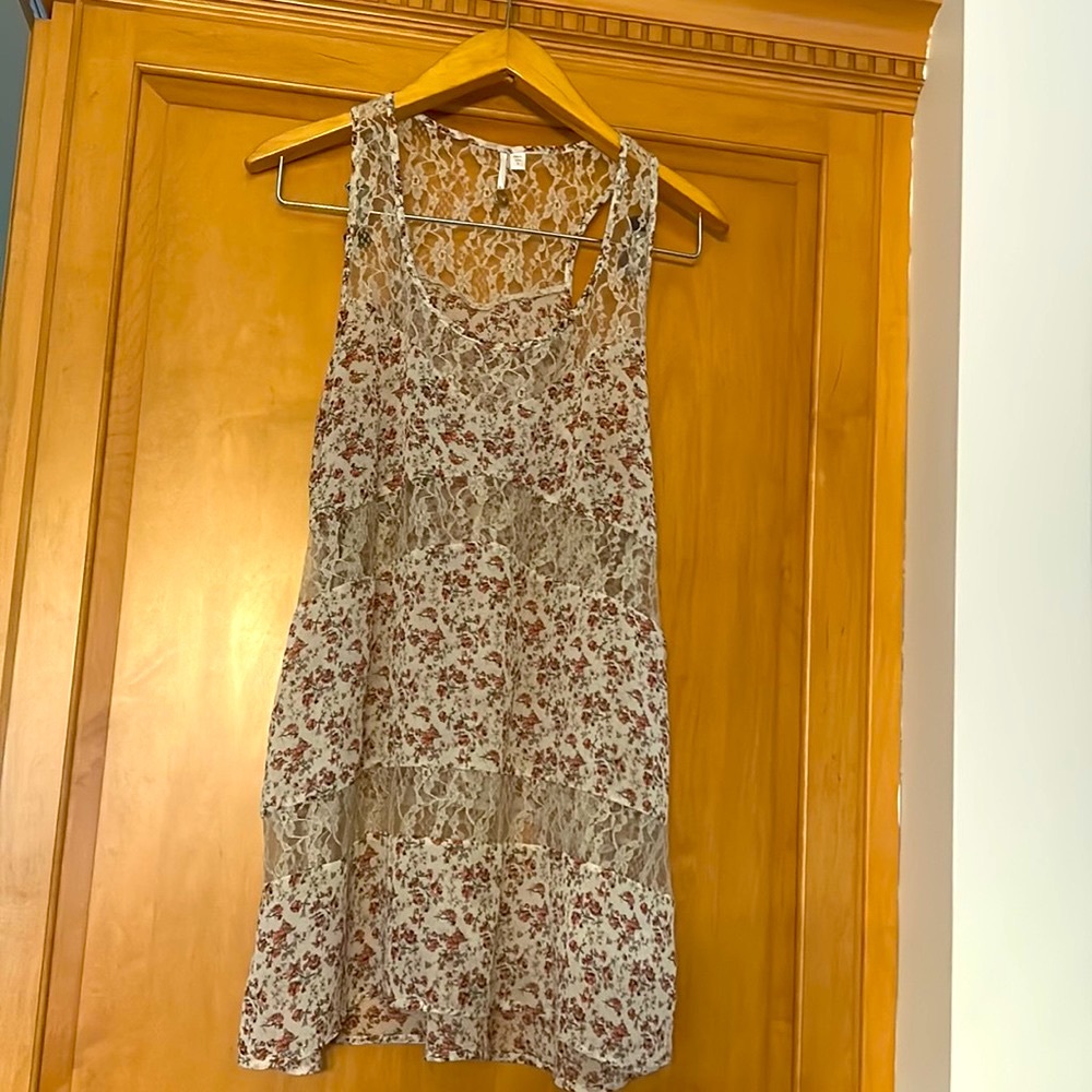 Lace Mix Beautiful Tank